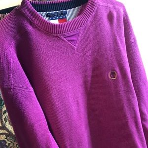 Vintage Tommy Hilfiger Pink Knit Crew Neck